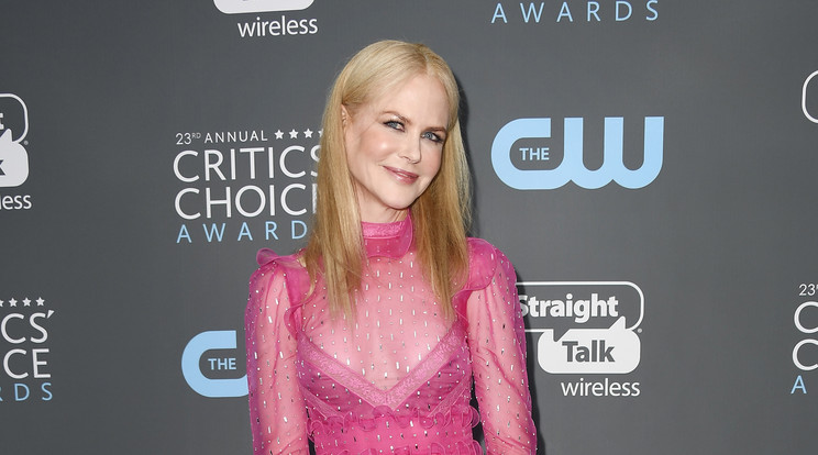 Kidman a Golden 
Globe-on tün-dökölt /Fotó: Getty images