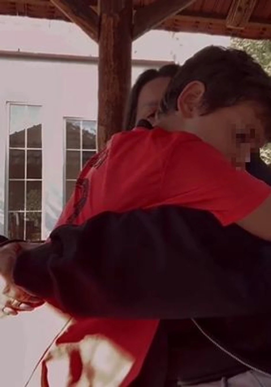 Seka Aleksić sa sinom