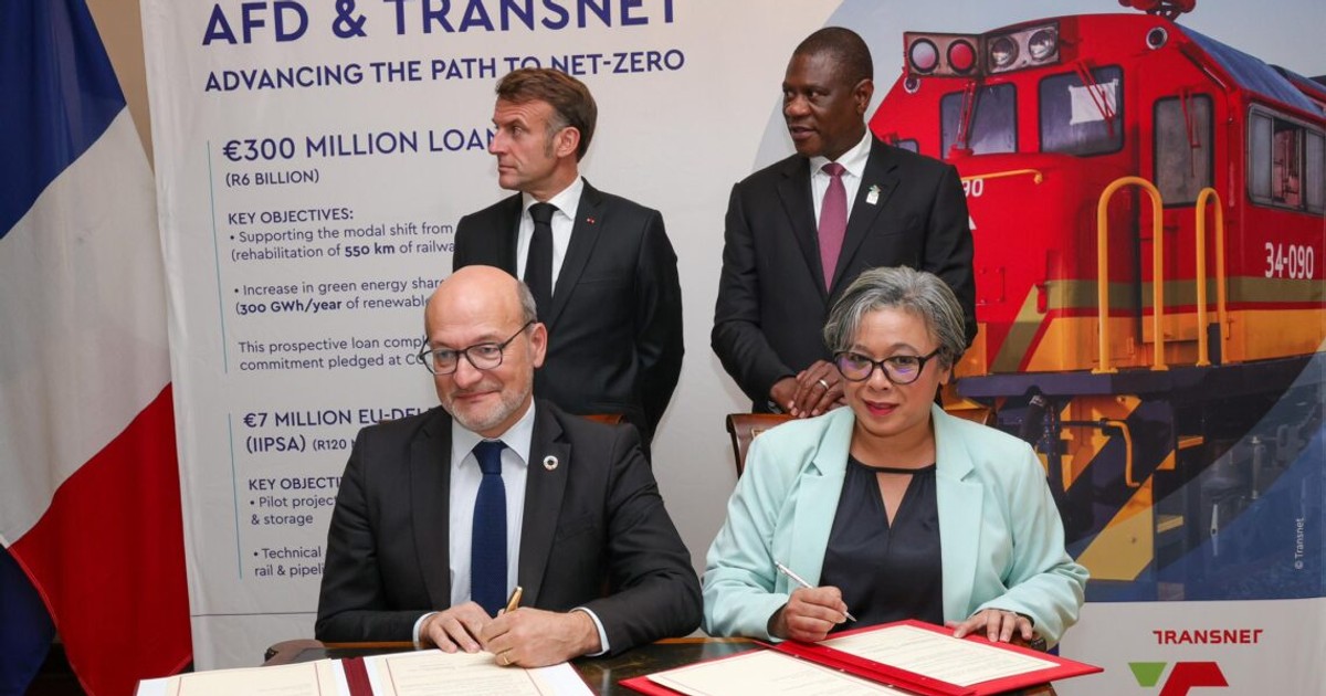 France commits €300 million to ease South Africa’s freight and port challenges