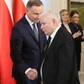 Prezydent Andrzej Duda i prezes PiS Jarosław Kaczyński