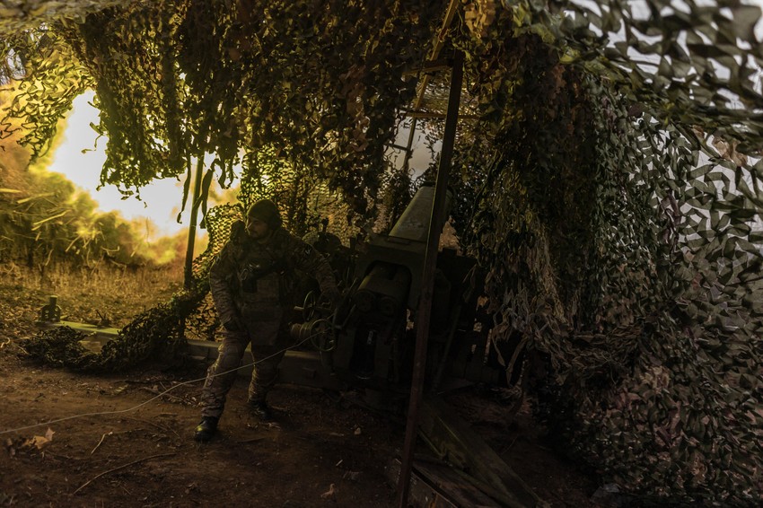 Ukrajinski vojnici na frontu