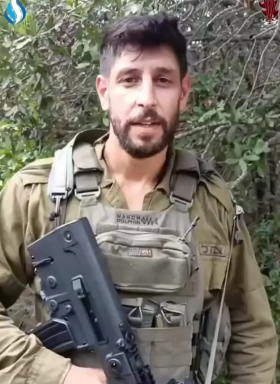 Idan Amedi w mundurze armii izraelskiej