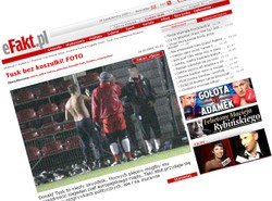 Zobacz Tuska bez koszulki