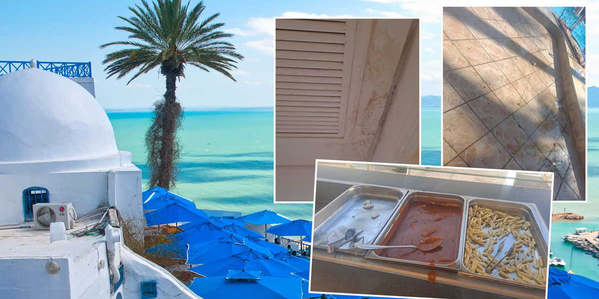 Miały być wakacje  w rajskim kurorcie, a tymczasem pobyt w hotelu w Tunezji okazał się prawdziwym horrorem. 