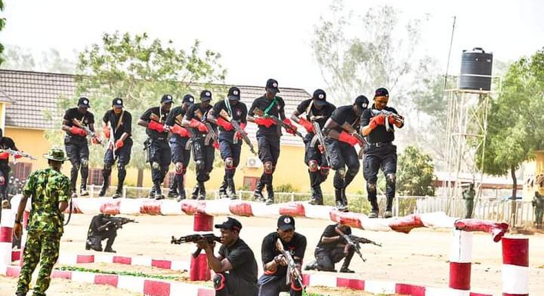 Drug war: 650 NDLEA officers graduate from Army training school. [Twitter:NDLEA]