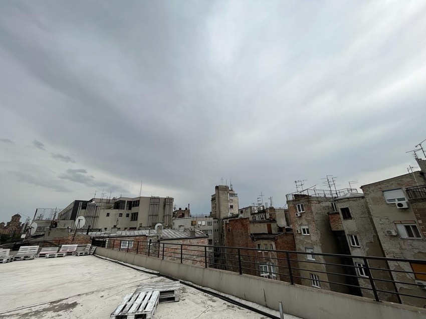 Beograd 10 minuta pre oluje