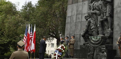 Obama złożył hołd bohaterom z getta