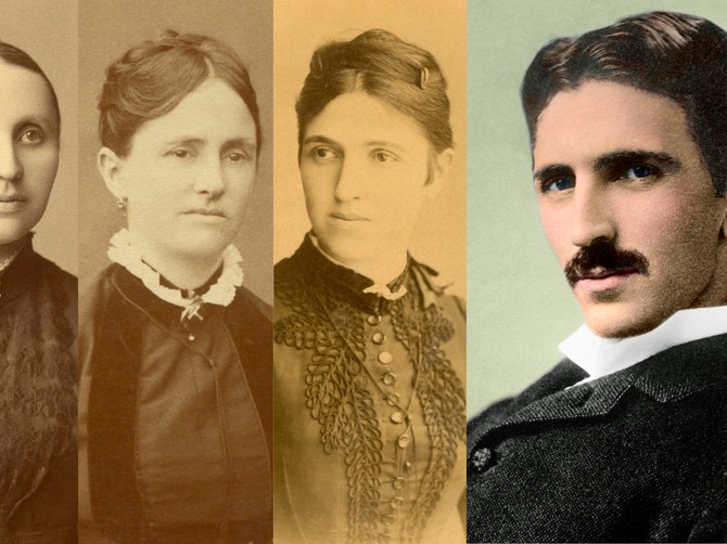 Nikola Tesla je imao tri rođene sestre