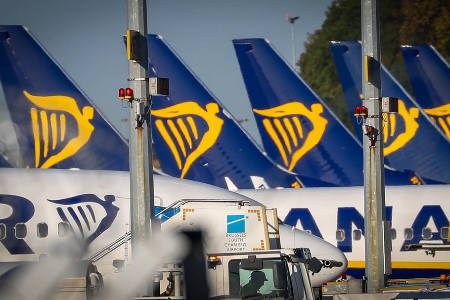 Pod względem liczby przewiezionych pasażerów liderem pozostaje irlandzki Ryanair