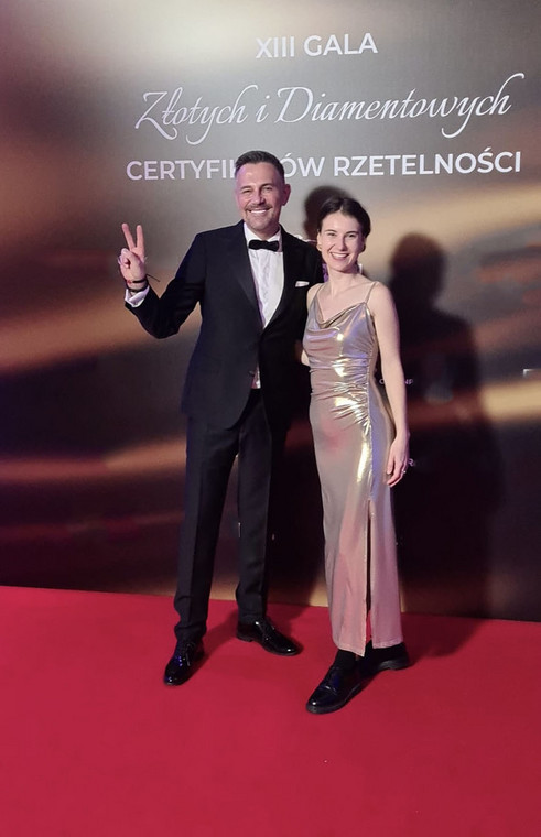 Antonina Pawlak i Krzysztof Ibisz