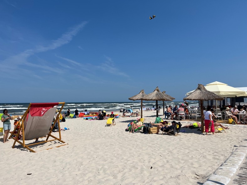 Plaża w Białogórze