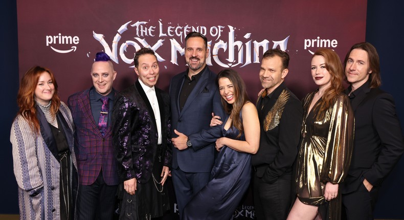 The cast of Critical Role is back for a new season of their Amazon-backed animated series, The Legend of Vox Machina.Anna Webber/Getty Images for Prime Video