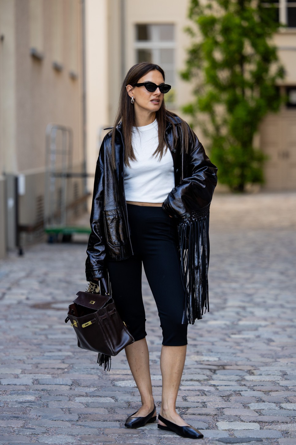 A balerina most a legtrendibb választás a capri nadrág mellé