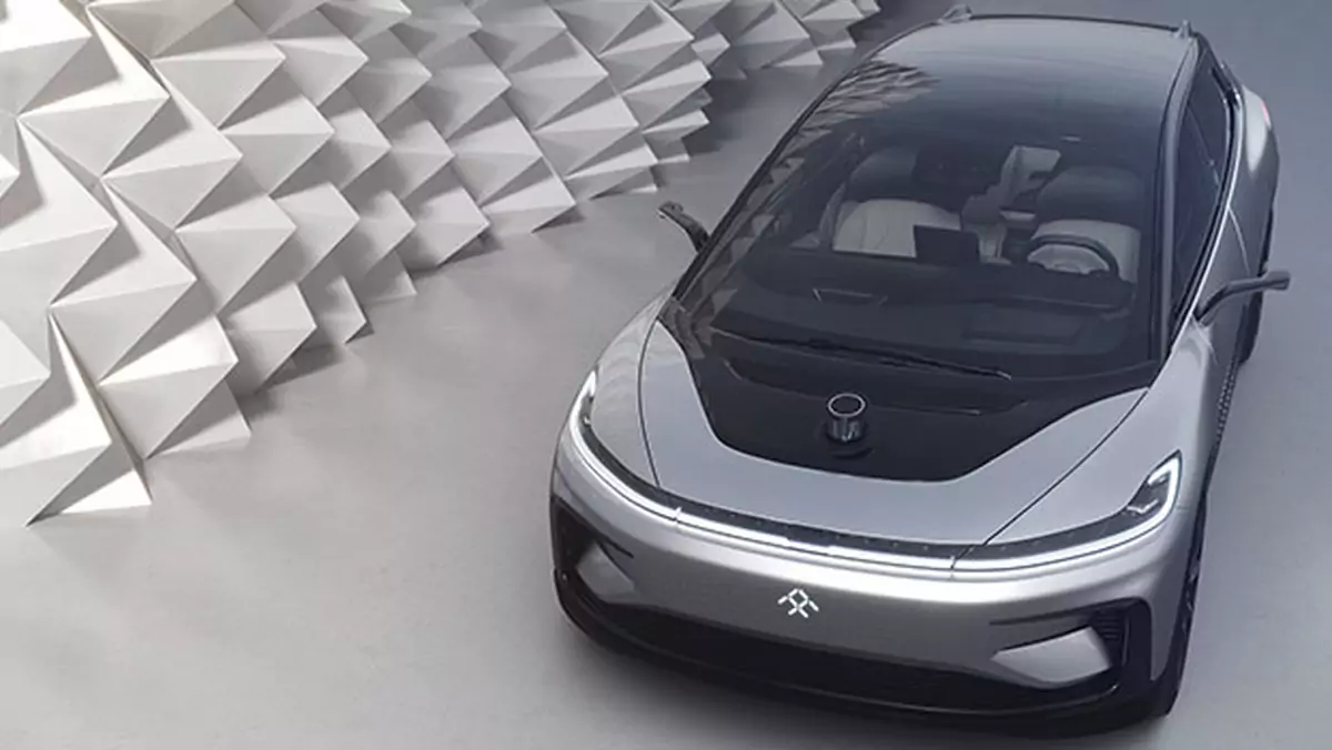 FF 91 – Faraday Future pokazał swój elektryczny samochód. Czy jest nim w stanie zagrozić pozycji Tesli? (CES 2017)