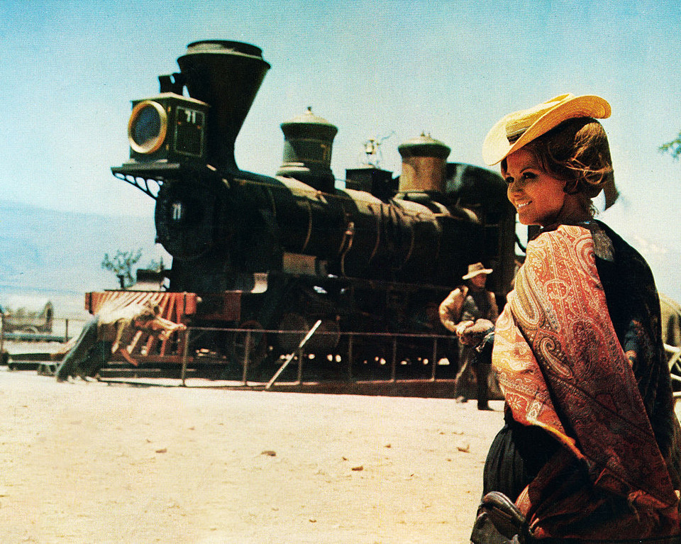 Claudia Cardinale w "Pewnego razu na Dzikim Zachodzie" (1968)