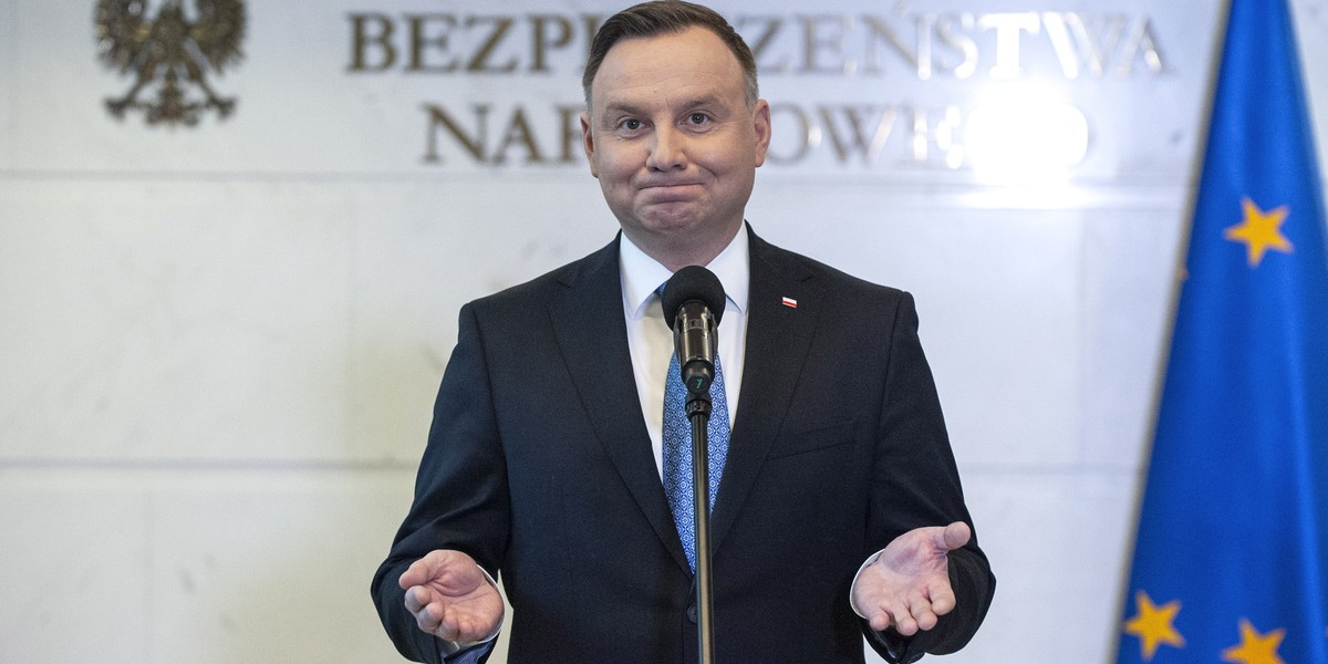 Prezydent Andrzej Duda.