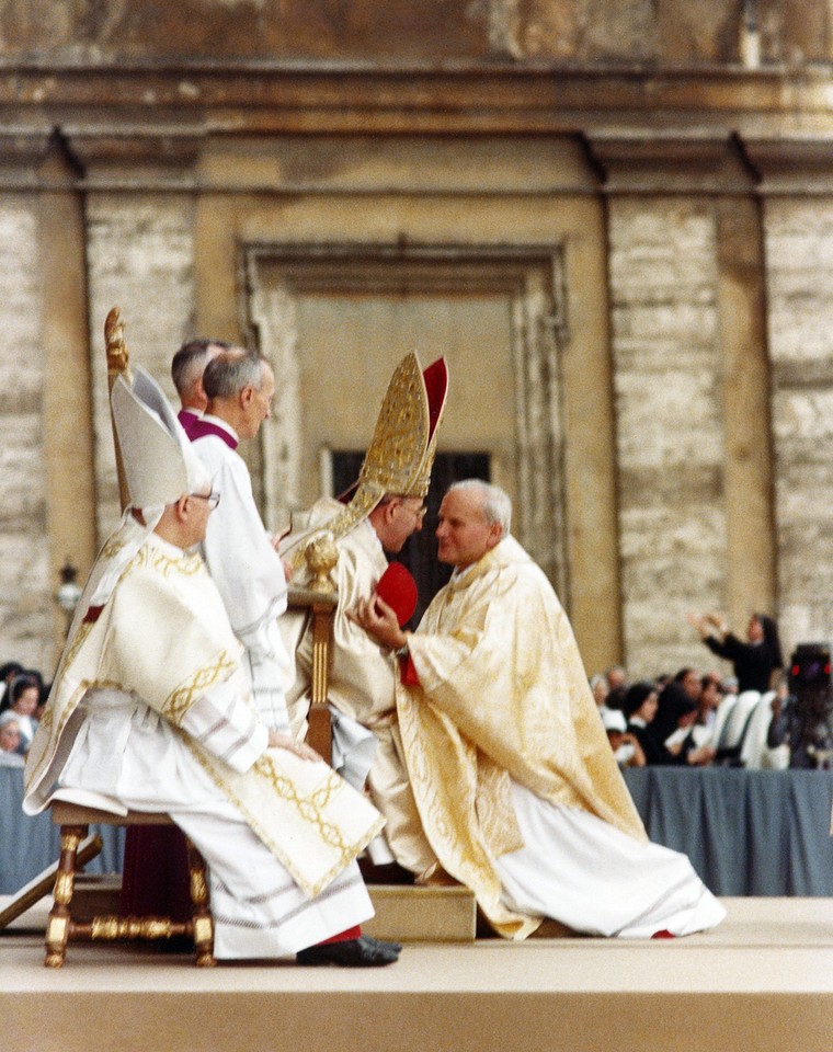 Jan Paweł I i Karol Wojtyła we wrześniu 1978 r.