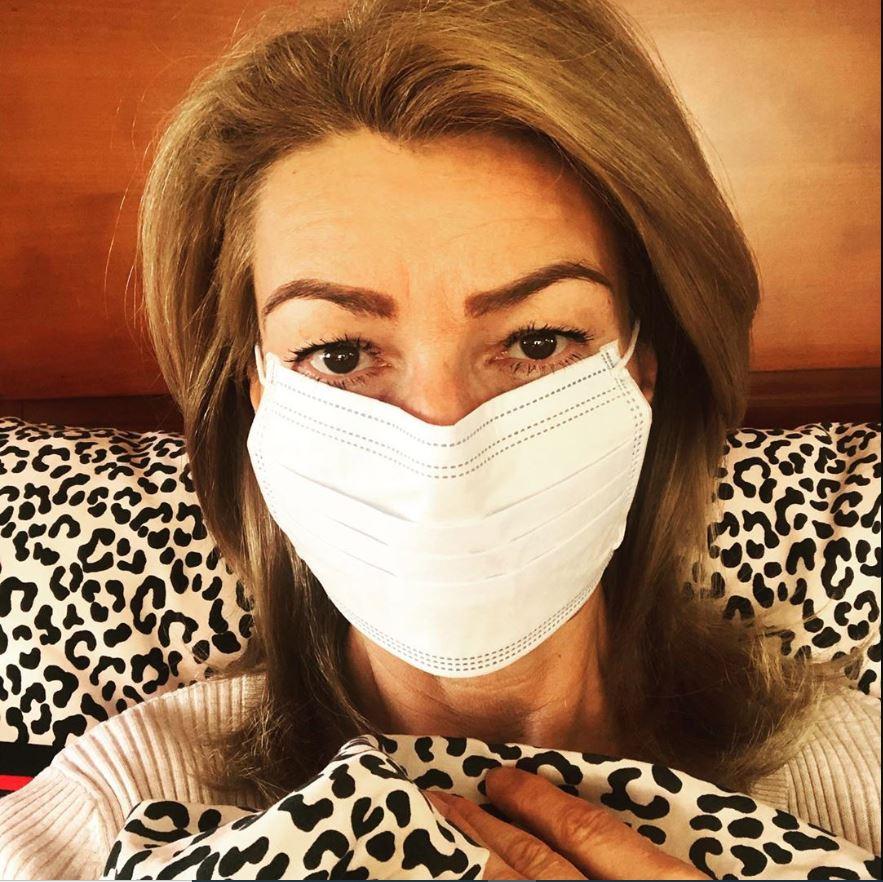 Barta Sylvia márciusban esett át a fertőzésen, de még ma is érzi hatását. / Fotó: Instagram