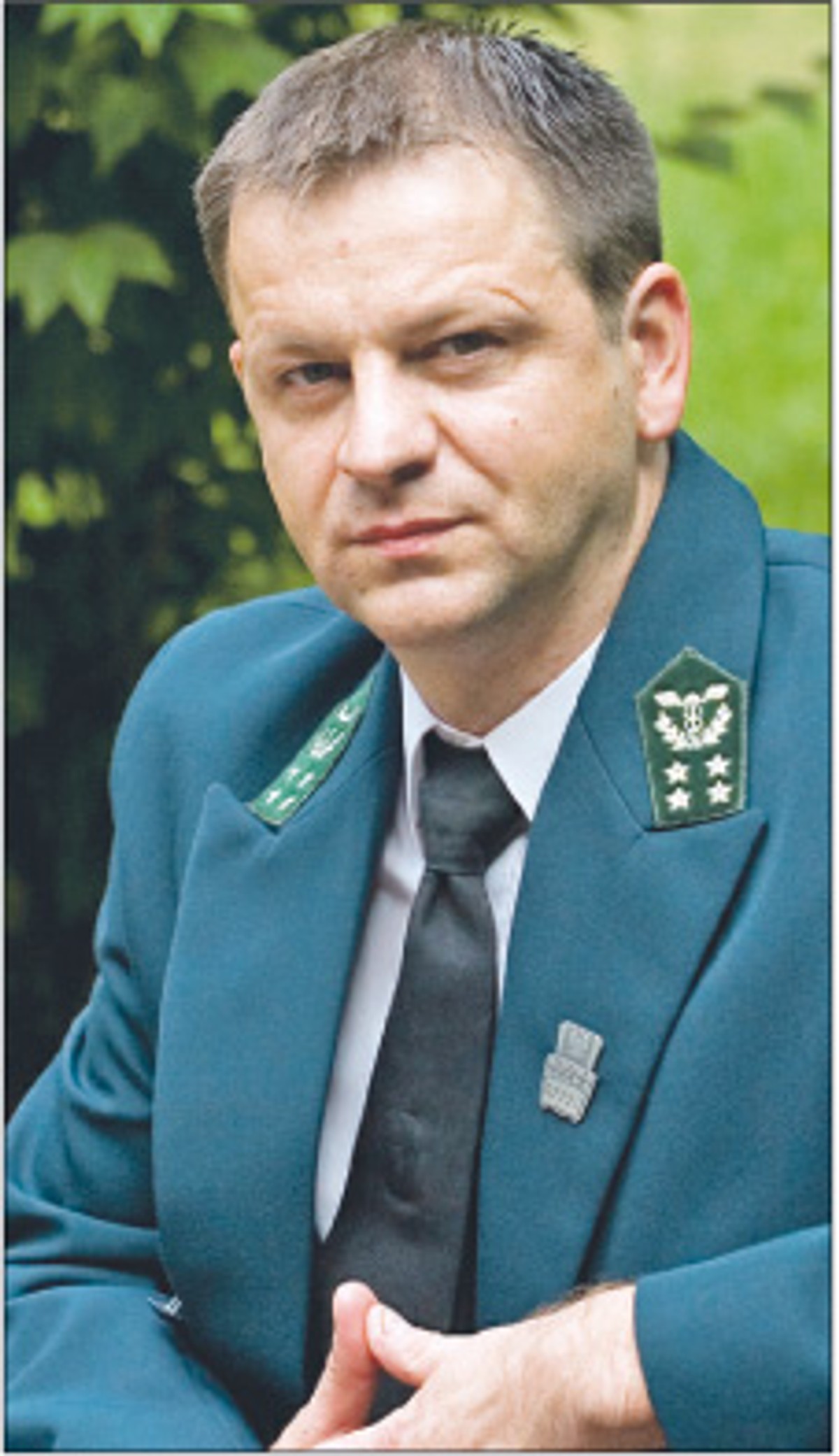 Sławomir Siwy przewodniczący Związku Zawodowego Celnicy PL Fot. Wojciech Górski