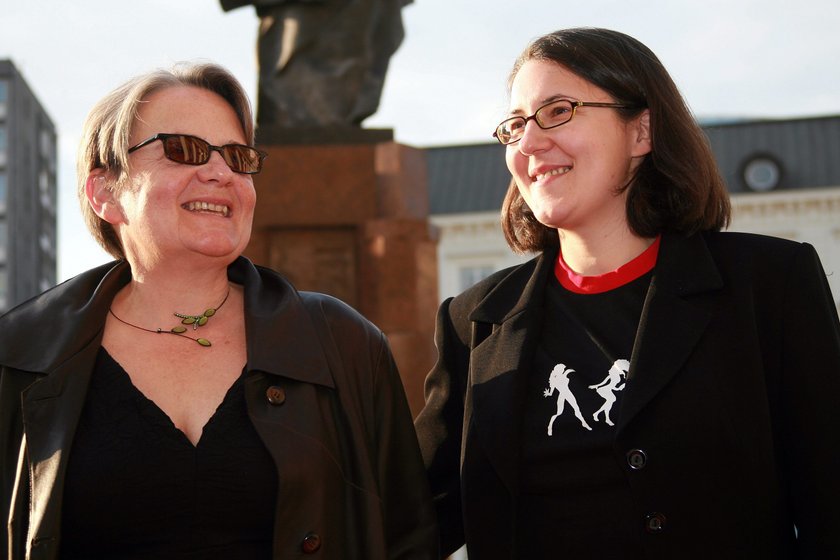 Agnieszka Holland i Katarzyna Adamik