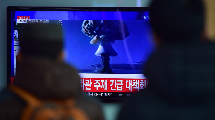 Kamuzhattak a hidrogénbombával az észak-koreaiak