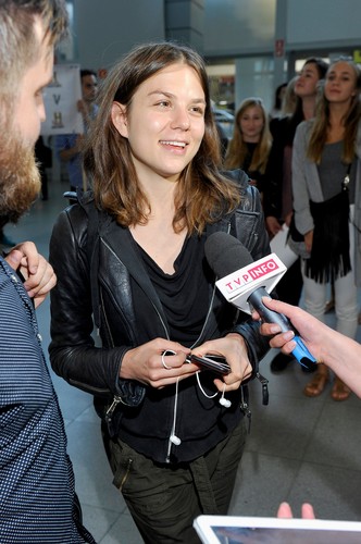 Morgane Polański promuje 'Wikingów' w Polsce