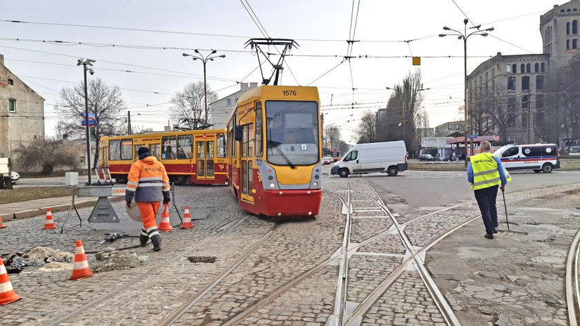 Tory na Przybyszewskiego w Łodzi do remontu