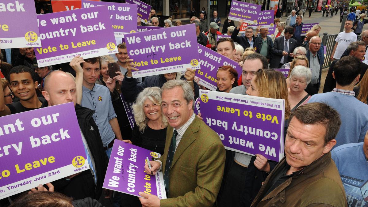 NIGEL FARAGE BEXLEYHEATH (14.06.2016)