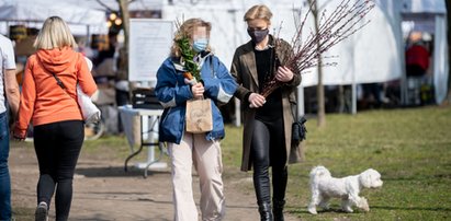 Zamachowska przygotowuje się do świąt wielkanocnych. Wybrała się z córką na targ śniadaniowy