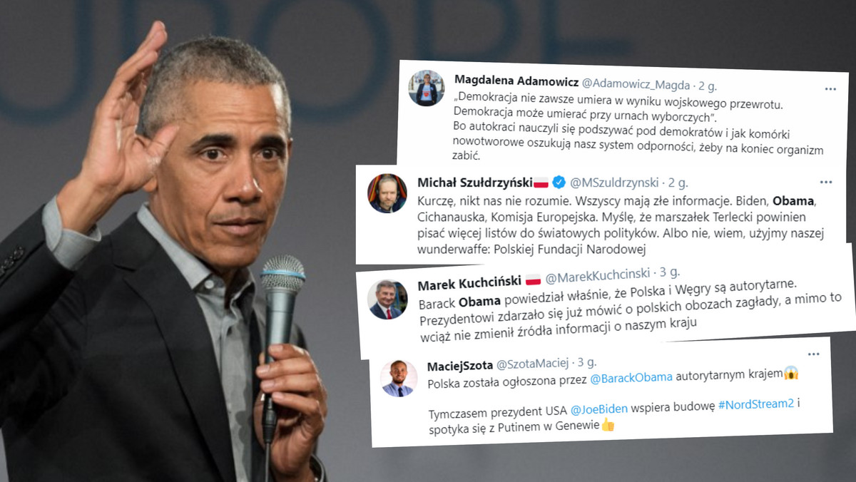 Barack Obama: Polska stała się autorytarna. Fala komentarzy
