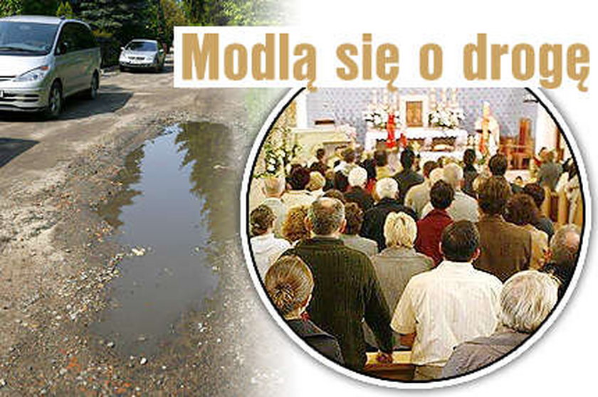 W kościele modlą się o drogę