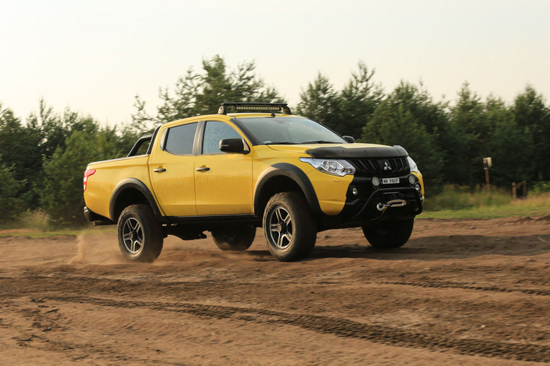 Mitsubishi L200 Monster - potwornie pracowity