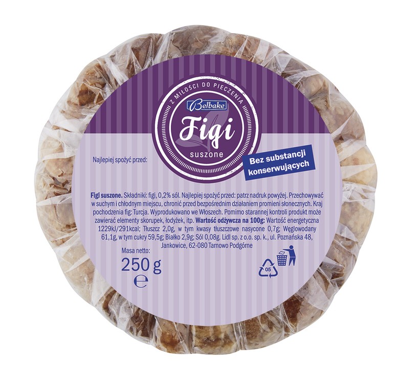 Figi suszone (6,99 zł/ 250 g/ 1 opak.)