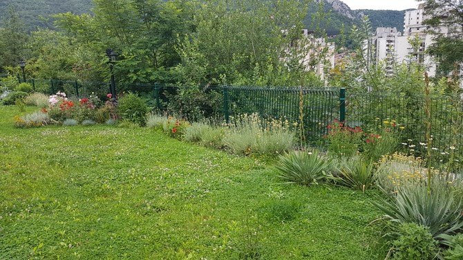 Za ovakvo dvorište treba  puno posla i ljubavi