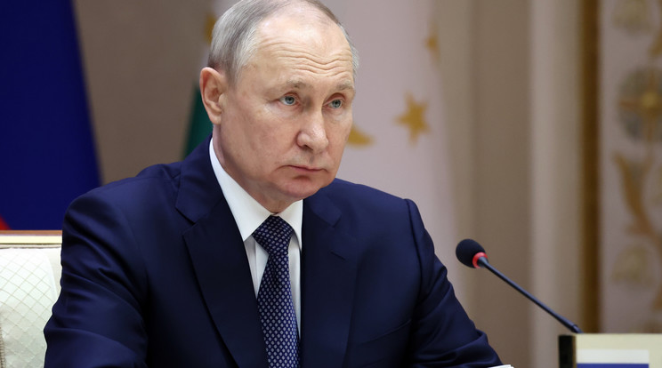 Vlagyimir Putyin nagy bejelentést tett/Fotó: MTI/AP/Kreml/Szputnyik/Valerij Sarifulin/pool