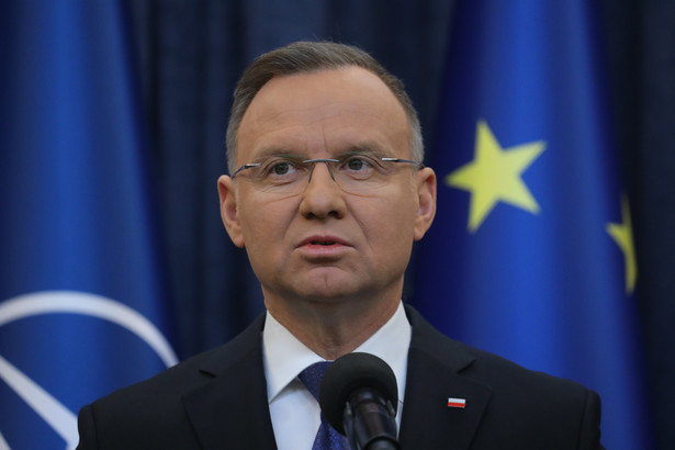 Andrzej Duda wygłosił oświadczenie po spotkaniu z Donaldem Tuskiem