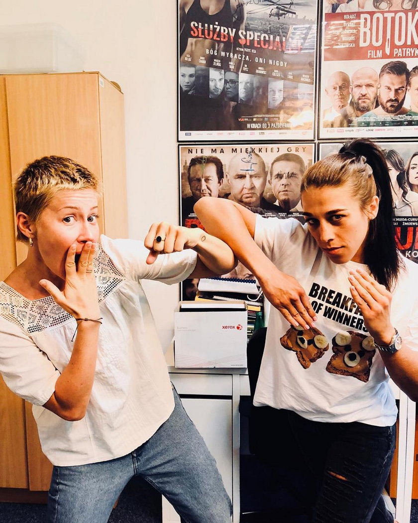 Katarzyna Warnke, Joanna Jędrzejczyk