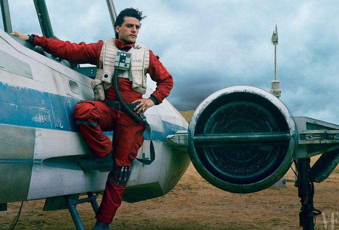 Pilot Poe Dameron w kreacji Oscara Isaaca