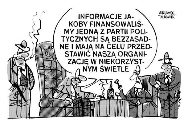 Mafia jest niewinna partie polityka krzętowski