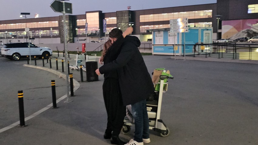 Vesna Čipčić na aerodromu