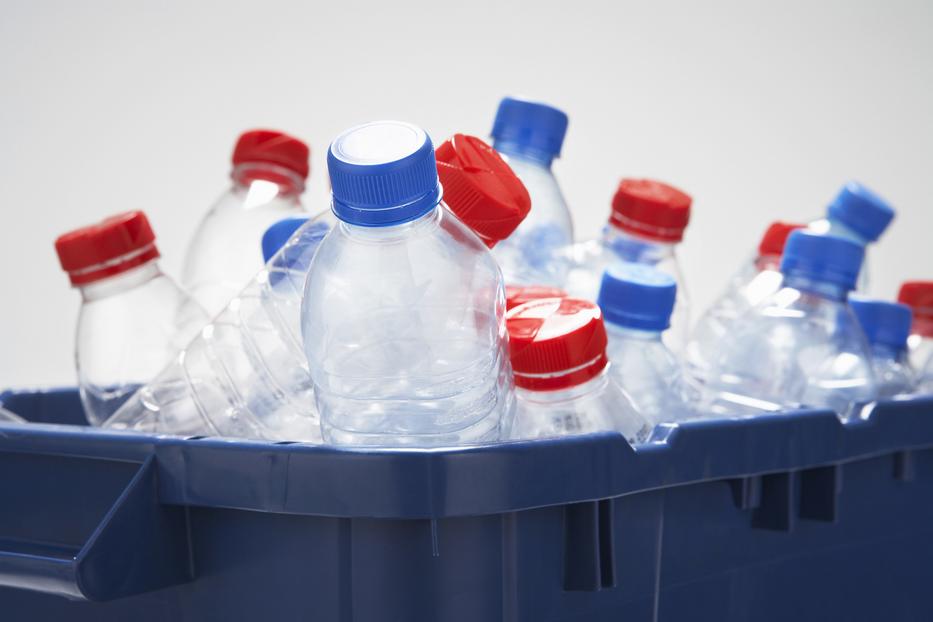 A műanyag palackok anyagának újrahasznosítása miatt vezetnék be a betétdíjas visszaváltást Fotó: Northfoto