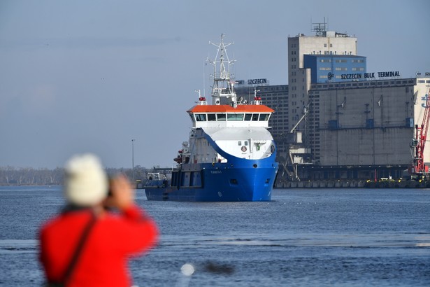 Statek wielozadaniowy Planeta I w Szczecinie