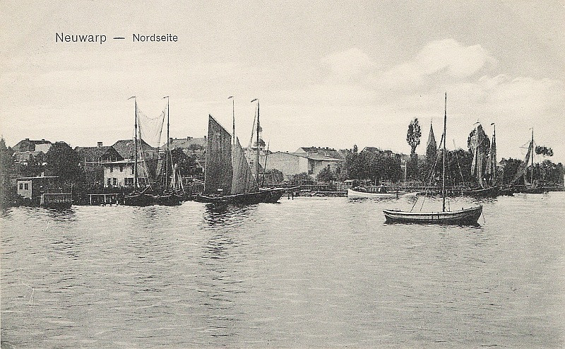 Nabrzeże północne, Nowe Warpno, 1910 r.