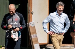 Następca tronu Danii odwiedził zgrupowanie reprezentacji