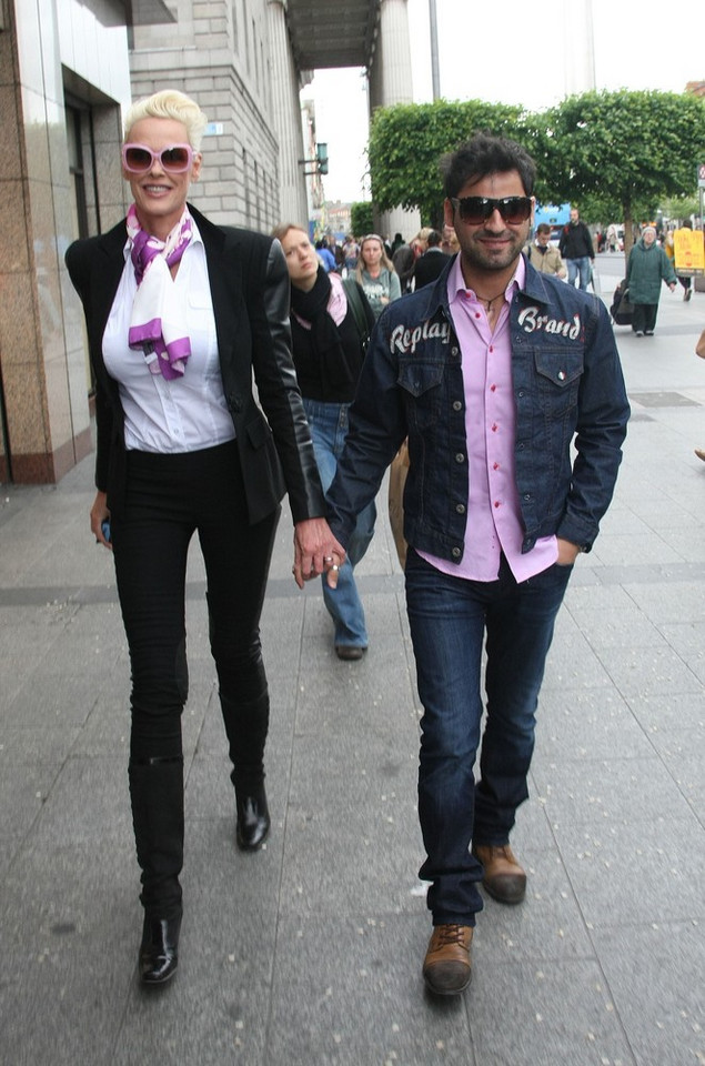 Brigitte Nielsen i Mattia Dessi