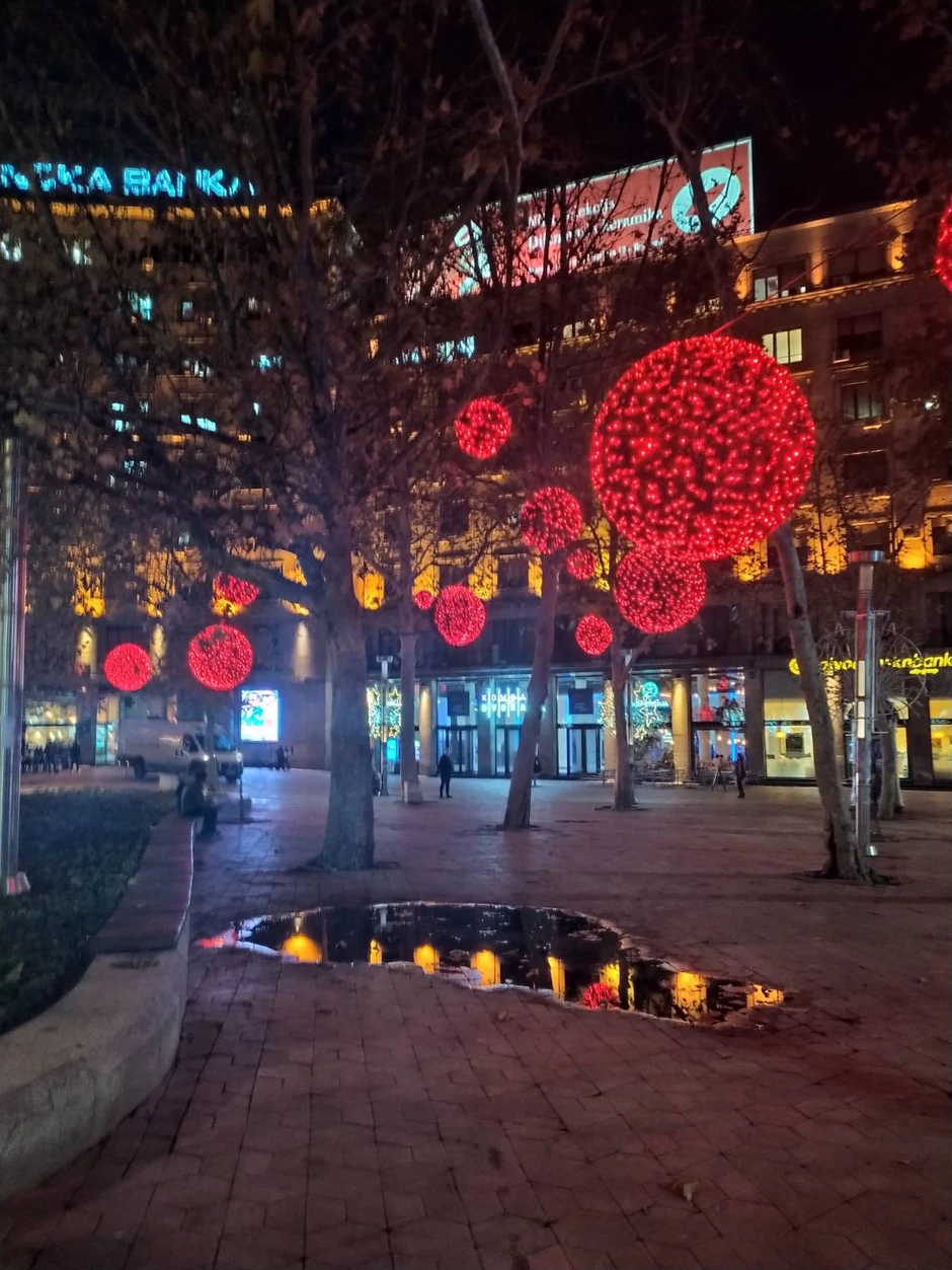 Novogodišnja rasveta puštena je 15. novembra