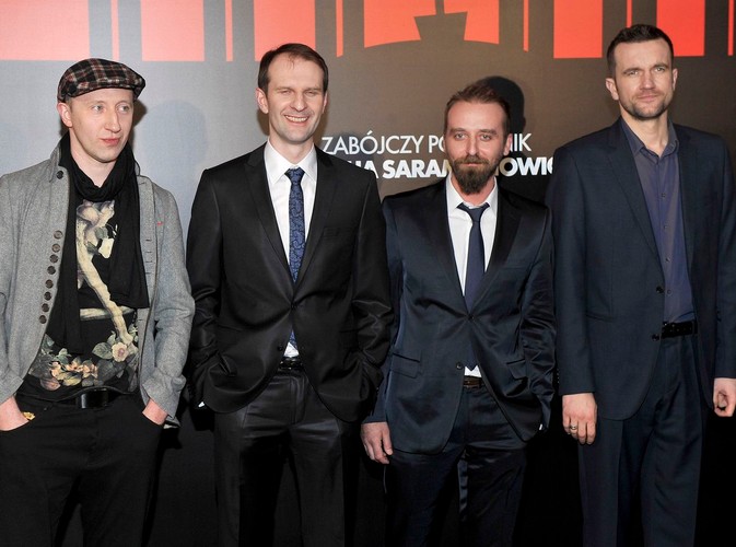 Cezary Kosiński, Rafał Rutkowski, Wojciech Mecwaldowski i Tomasz Kot