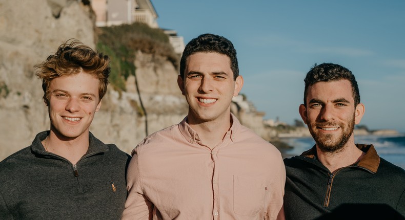 Longtime friends Sasha Reiss and brothers Daniel and Josh Andrews launched Playground, a preschool software startup, together.Playground