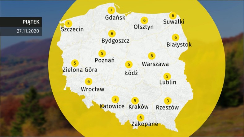 Pogoda Dla Polski 27 11 Jaka Pogoda 27 Listopada 2020 Wiadomosci