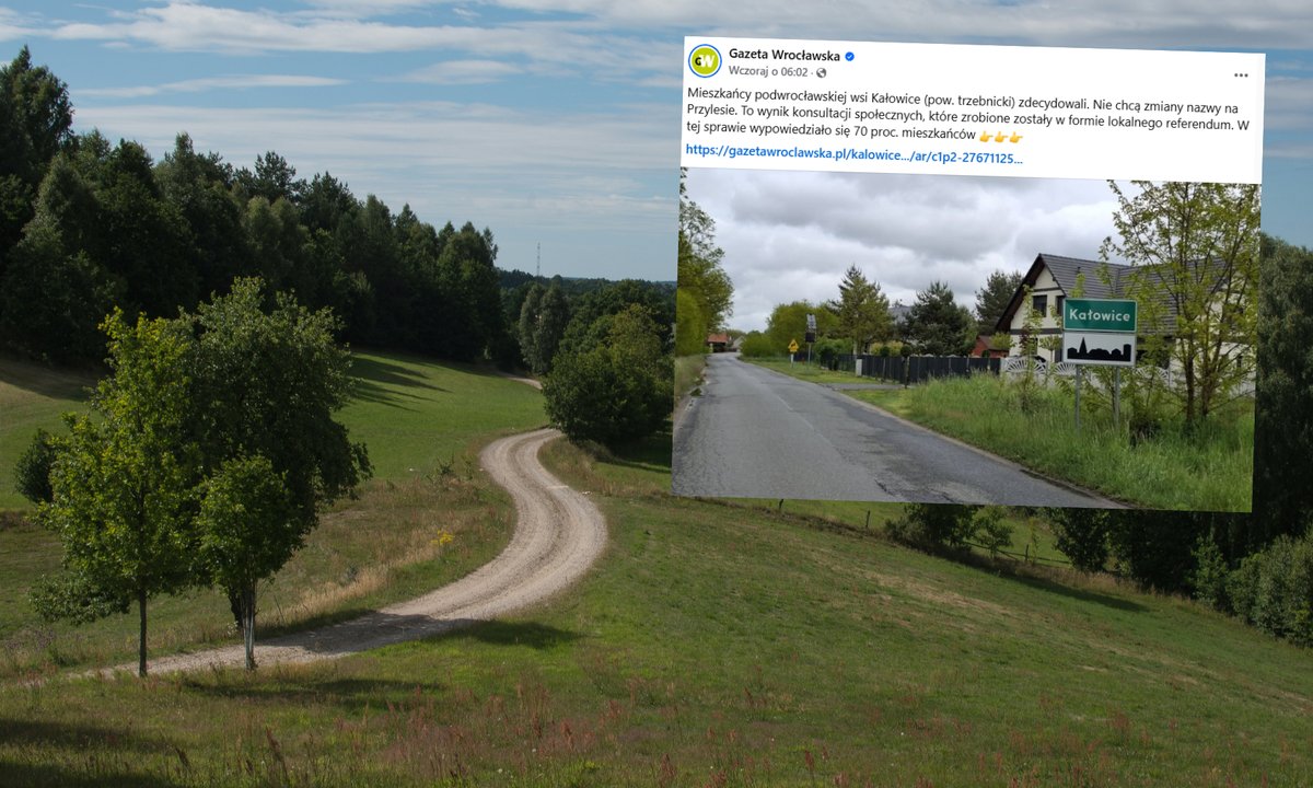 Nazwa wsi podzieliła mieszkańców. Zorganizowali głosowanie